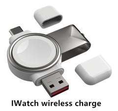 3-in-1 Wireless Magsafe iPhone Charger Stand
