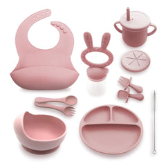 Baby Feeding Weening Silicone Suction Set